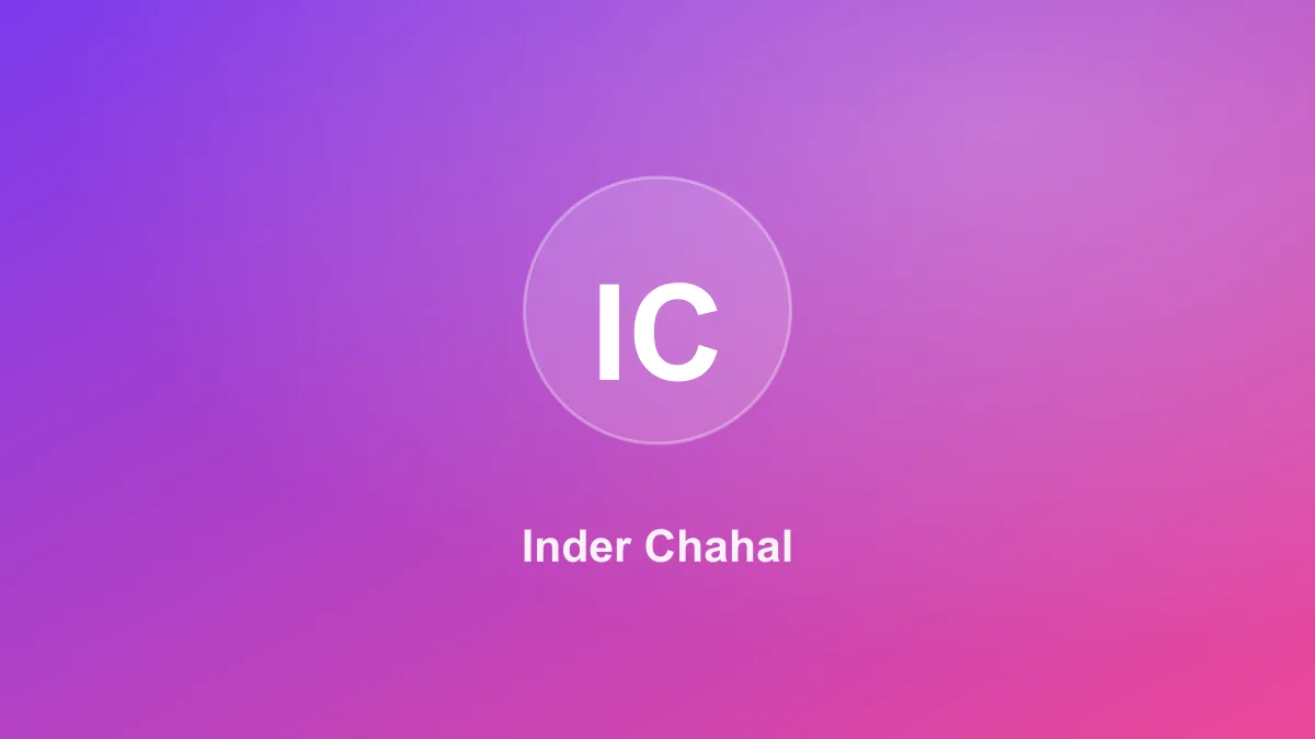Inder Chahal, Punjabi